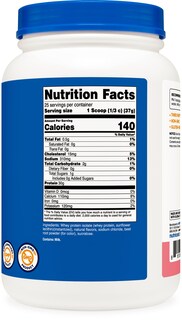 Foto 5 | Proteína De Suero Aislada Nutricost Fresa 907 G - Venta Internacional.