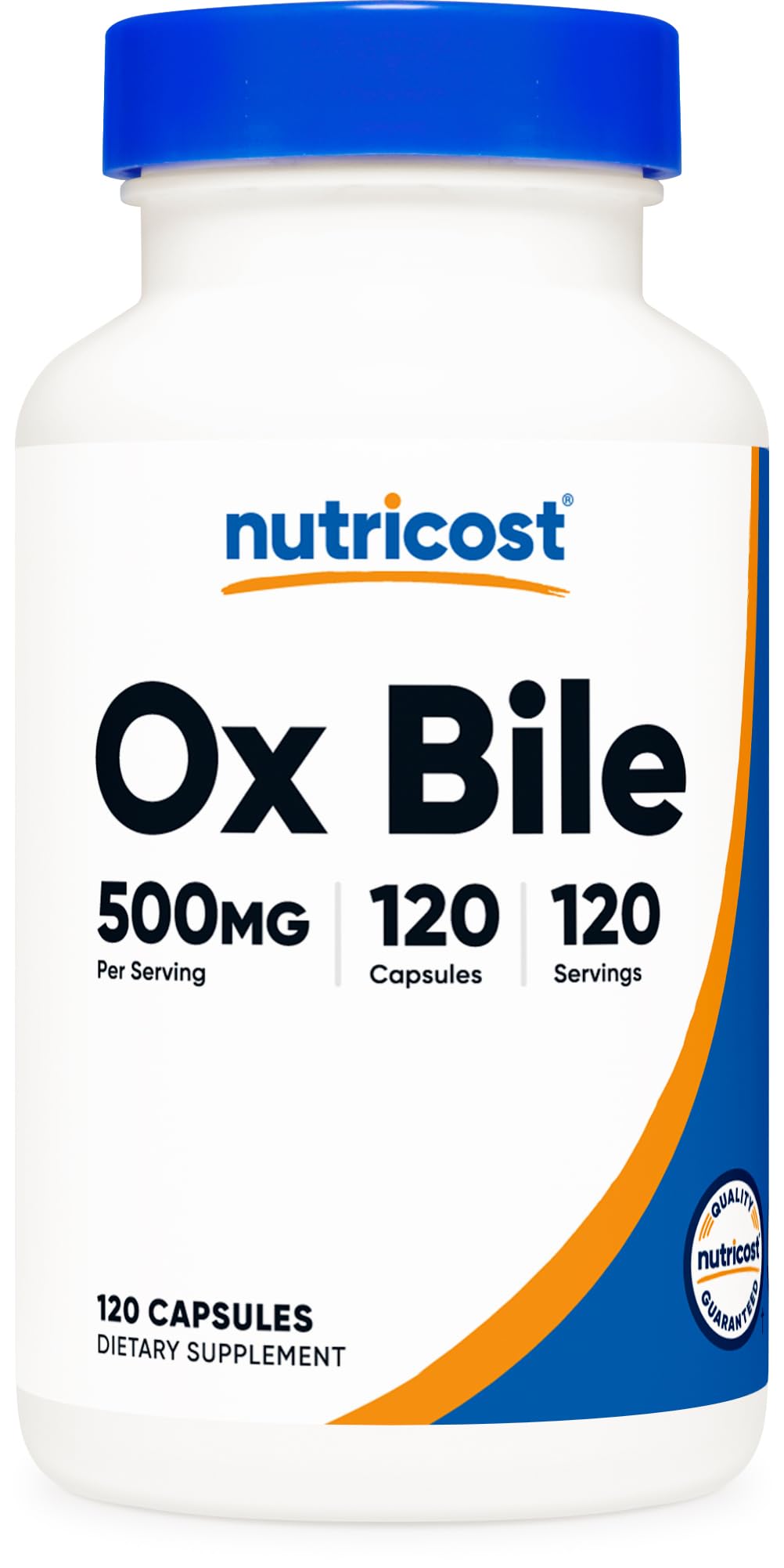 Foto 2 pulgar | Suplemento Nutricost, Cápsulas De Bilis De Buey, 500 Mg, 120 Cápsulas - Venta Internacional.