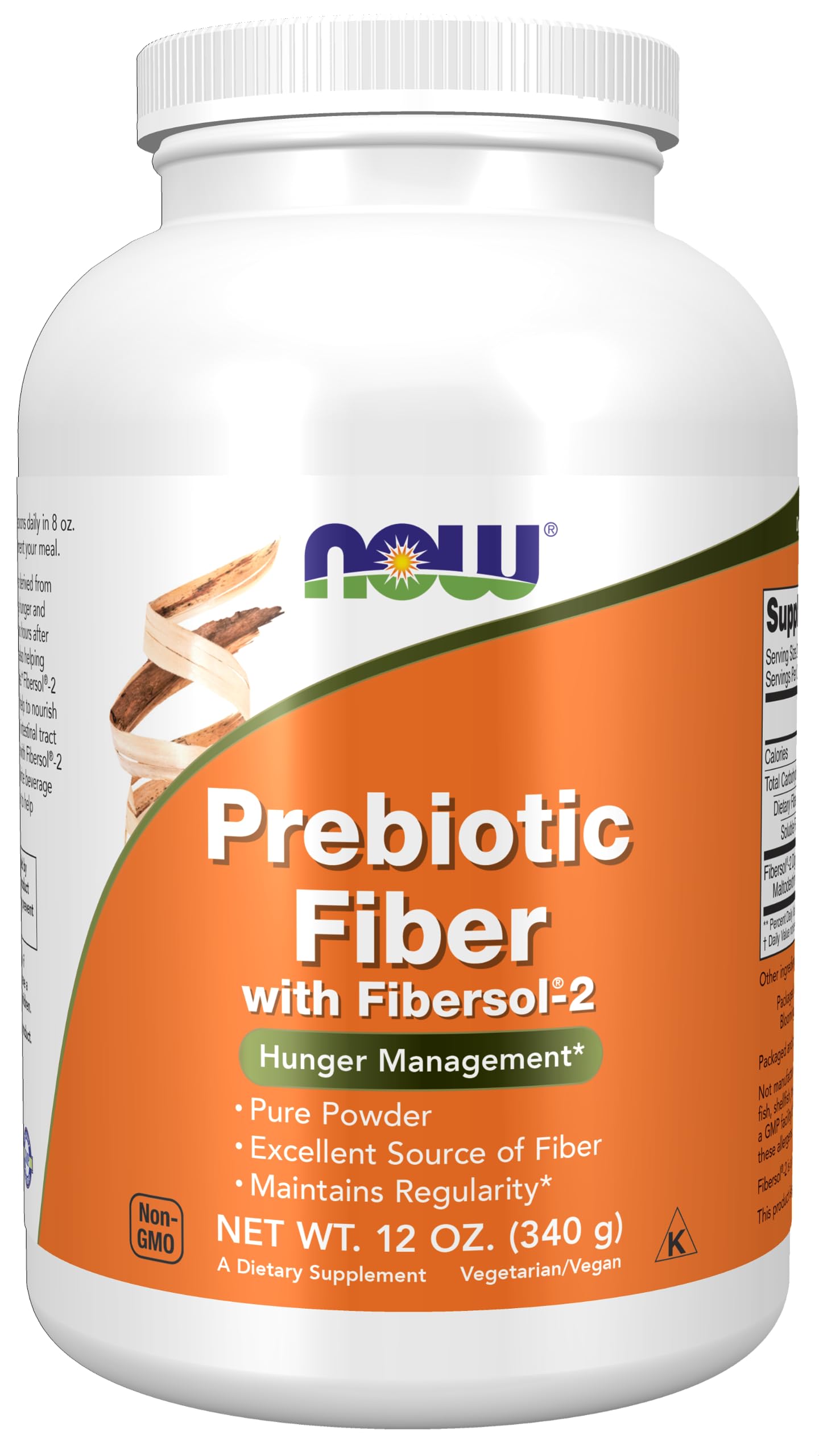 Suplemento Now Foods, Fibra Prebiótica Fibersol-2 En Polvo, 355 Ml - Venta Internacional.