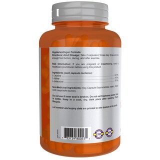 Foto 3 | Suplemento Now Sports Nutrition Bcaa 120 Cápsulas Vegetarianas - Venta Internacional.
