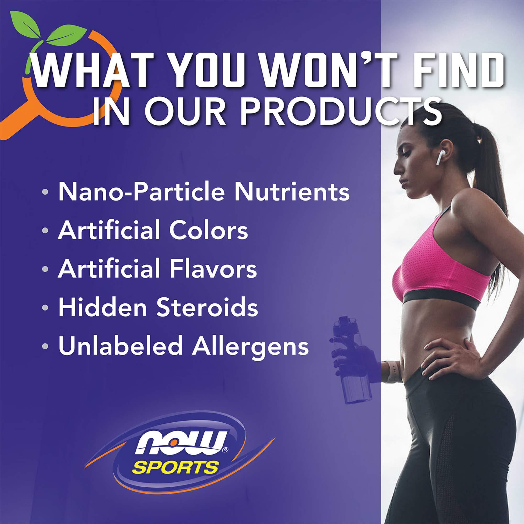 Foto 5 pulgar | Suplemento Now Sports Nutrition Bcaa 120 Cápsulas Vegetarianas - Venta Internacional.