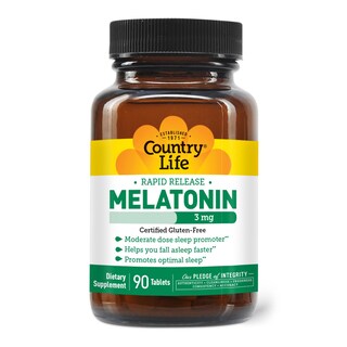 Foto 1 | Melatonina Sleep Aid Country Life 3 Mg 90 Capsulas - Venta Internacional