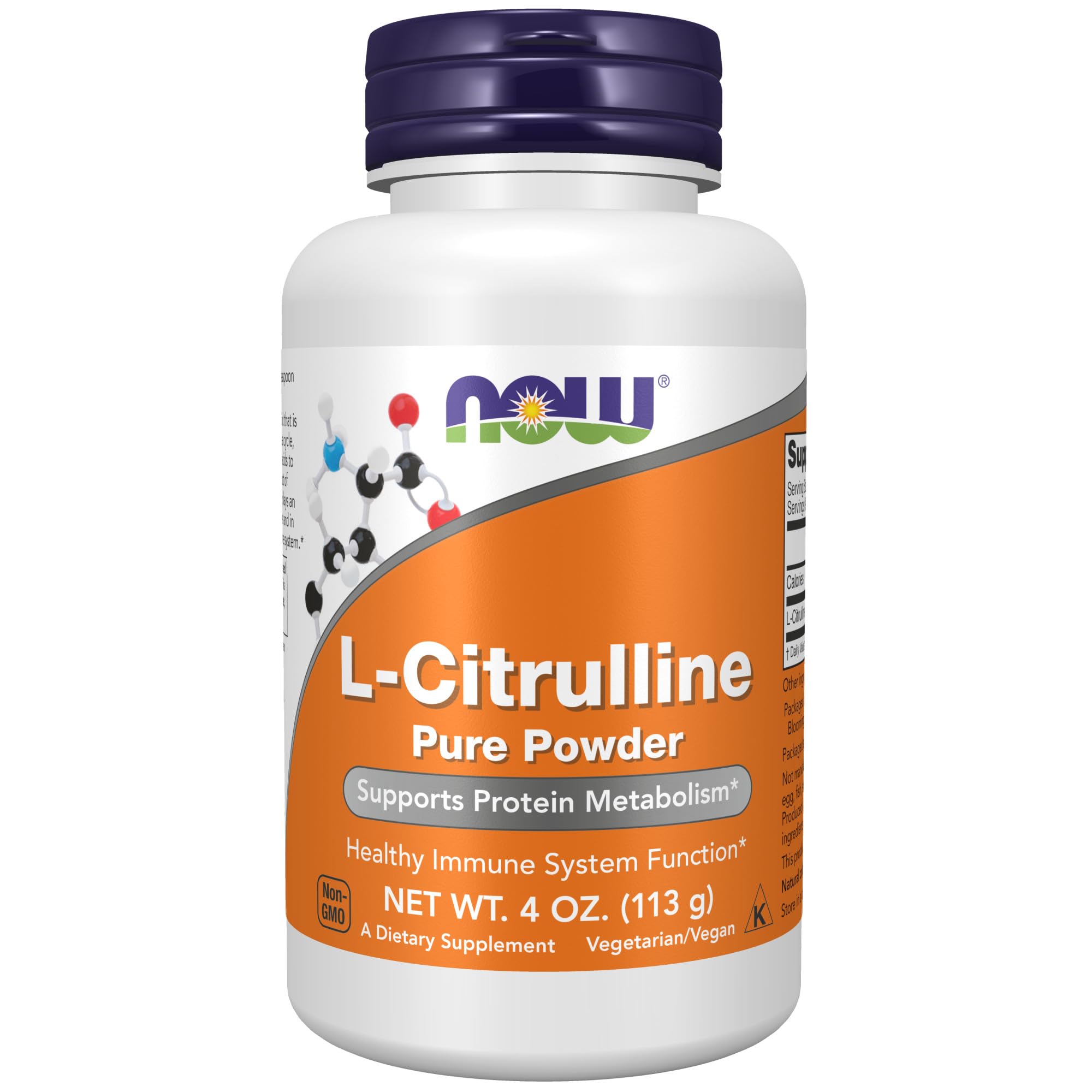 Foto 2 pulgar | Supplement Now L-citrulina En Polvo Puro, 120 Ml - Venta Internacional.