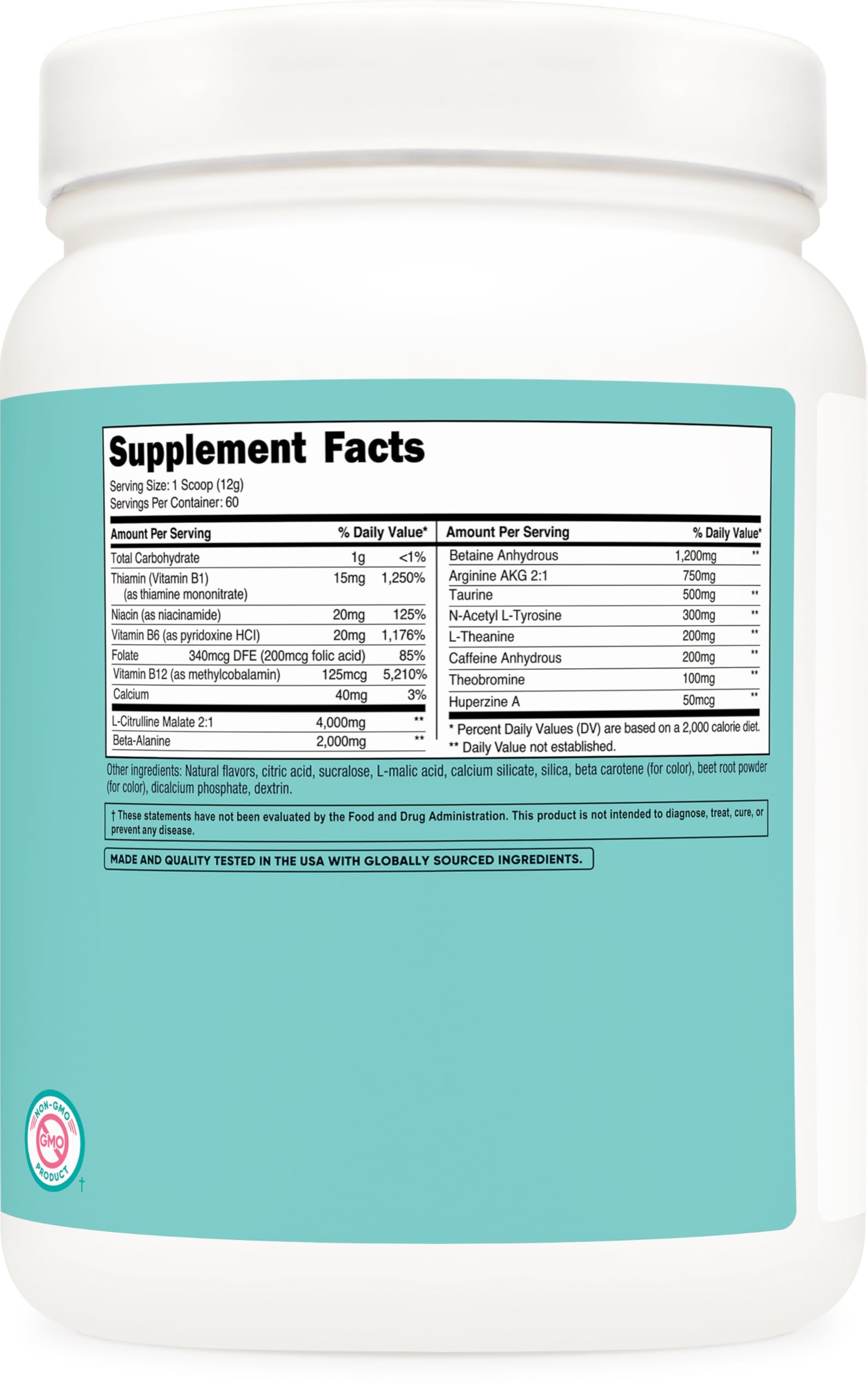 Foto 6 pulgar | Polvo De Preentrenamiento Nutricost Peach Mango Para Mujer, 60 Porciones - Venta Internacional.