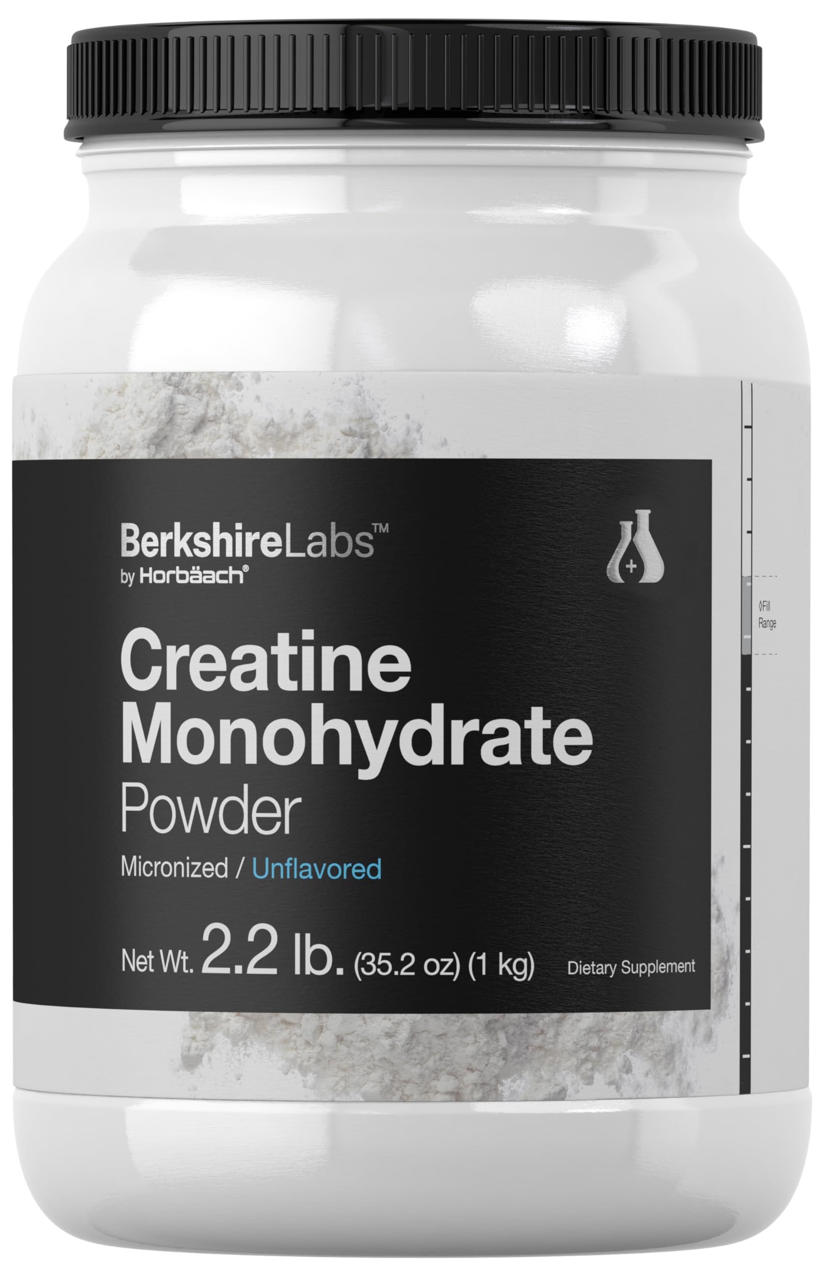 Foto 1 | Suplemento Horbäach De Monohidrato De Creatina En Polvo, 1 Kg - Venta Internacional.