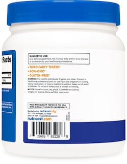 Foto 4 | Suplemento Nutricost L-glutamina En Polvo 500 G De Frambuesa Azul - Venta Internacional.