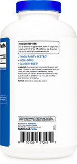 Foto 4 | Suplemento Nutricost De Monohidrato De Creatina Micronizado 500 Cápsulas - Venta Internacional.