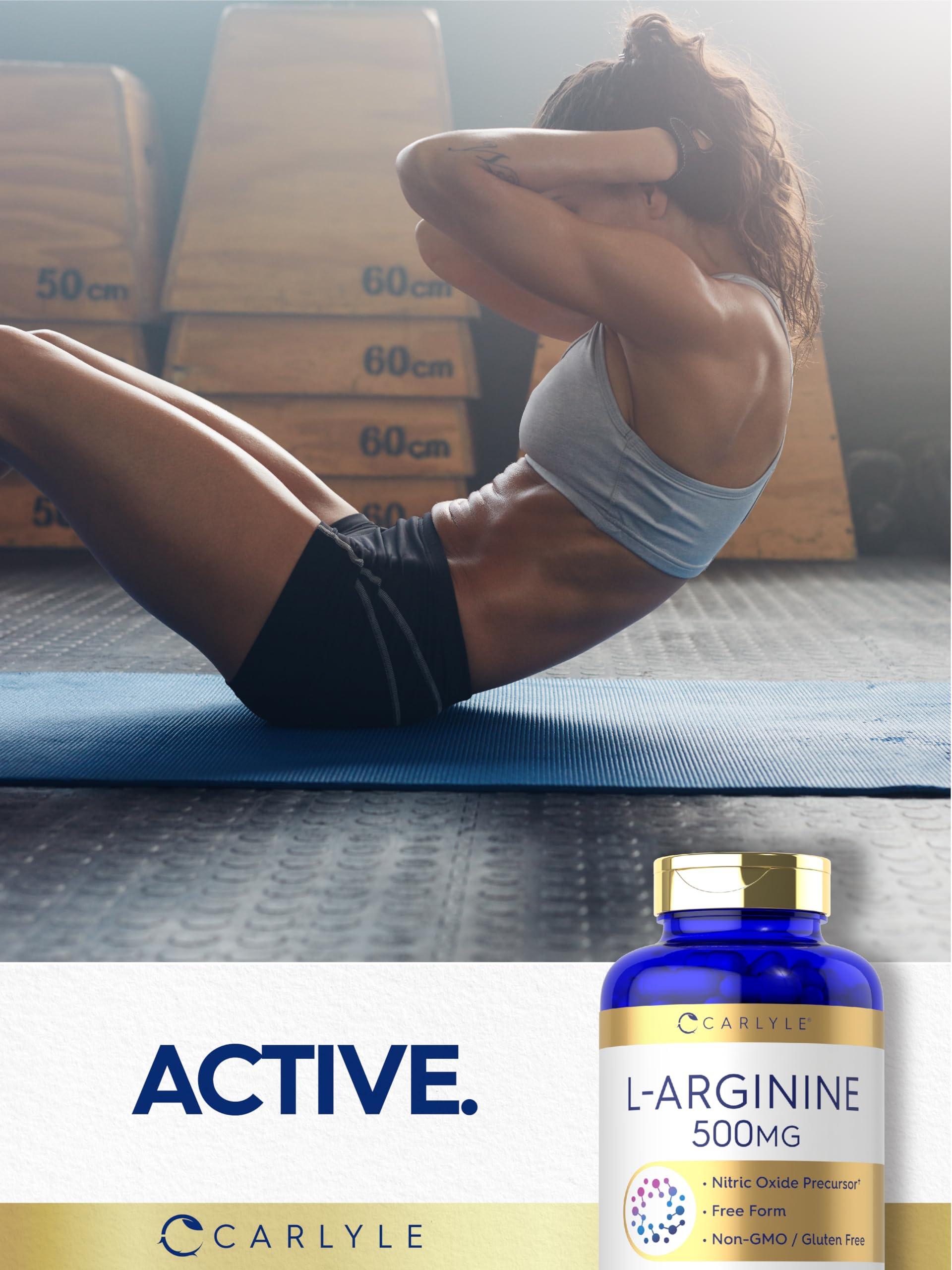 Foto 7 | Suplemento Carlyle L-arginina, 500 Mg, Cápsulas, 240 Unidades - Venta Internacional.