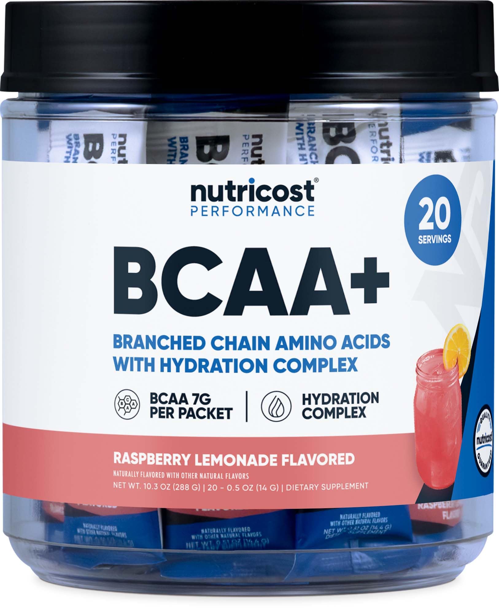 Foto 2 pulgar | Suplemento Nutricost Bcaa+ Hydration Y Limonada De Frambuesa - Venta Internacional.