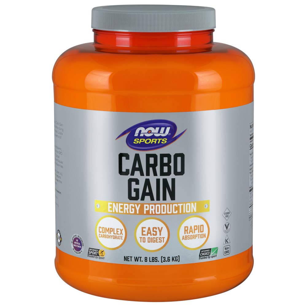 Foto 2 pulgar | Sports Nutrition Carbo Gain Powder Now Foods, 8 Kg - Venta Internacional.