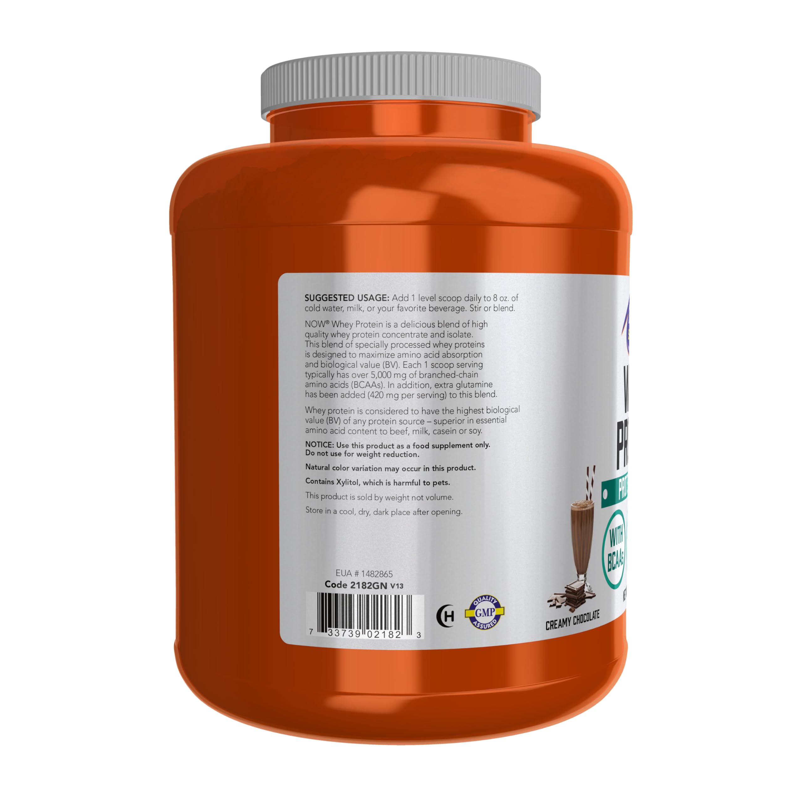Foto 4 pulgar | Whey Protein Now Foods Sports Nutrition, 2,7 Kg, Chocolate Cremoso - Venta Internacional.