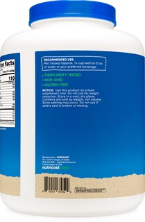 Foto 4 | Proteína De Guisante En Polvo Nutricost Organic, 2,27 Kg, Sin Sabor - Venta Internacional.