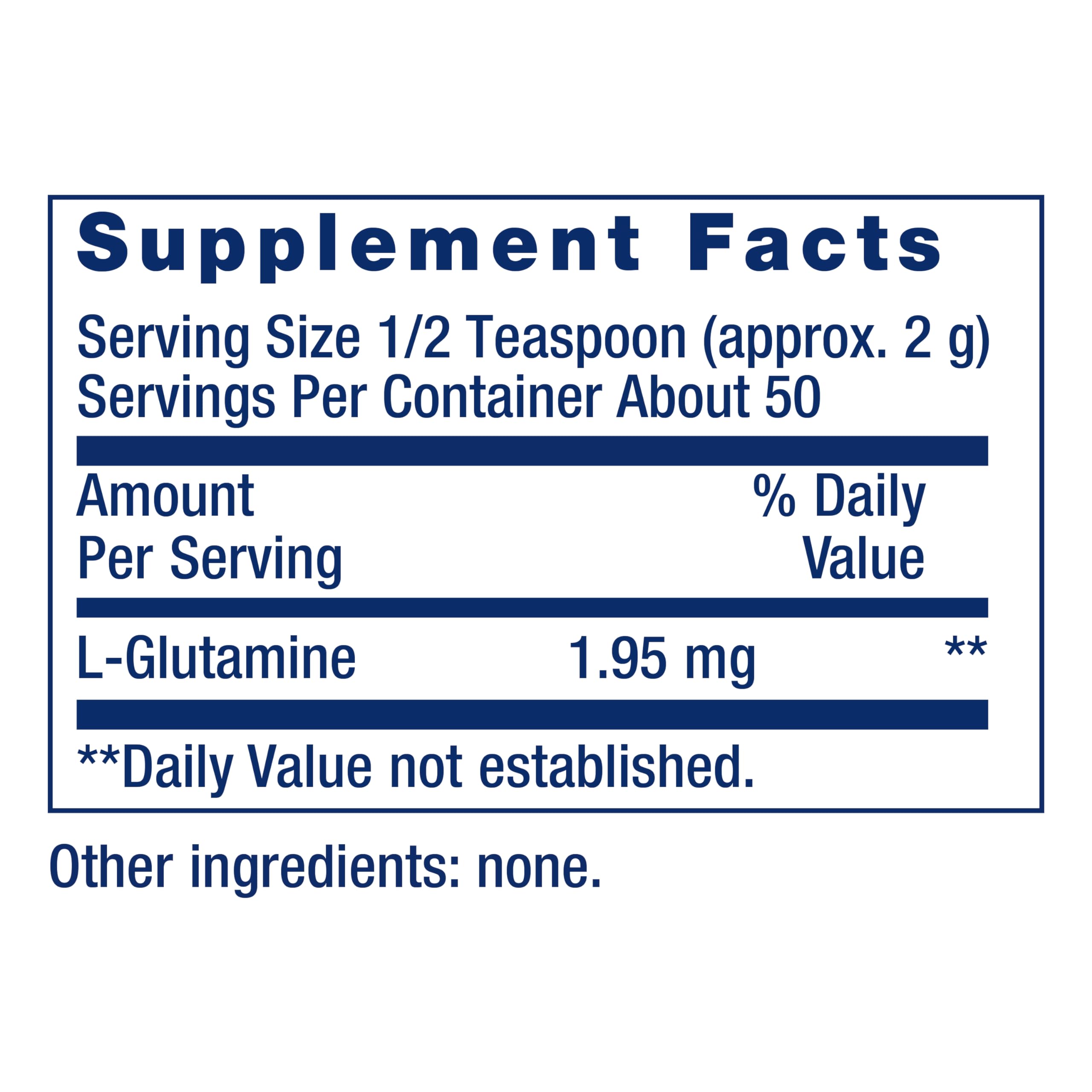 Foto 4 pulgar | Suplemento Life Extension L-glutamina En Polvo 100 G - Venta Internacional.