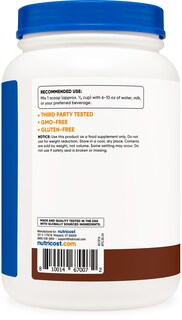 Foto 4 | Proteína En Polvo Nutricost Caseína Chocolate 907 G Sin Gluten - Venta Internacional.
