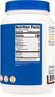 Foto 5 | Proteína En Polvo Nutricost Caseína Chocolate 907 G Sin Gluten - Venta Internacional.