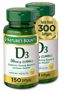 Foto 1 | Suplemento Nature's Bounty D3 de 2 Piezas-Venta Internacional