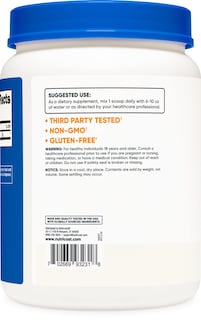 Foto 3 | L-Glutamina en Polvo Nutricost 1 kg sin Sabor sin OGM sin Gluten - Venta Internacional