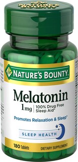 Foto 1 | Melatonina Sleep Aid Nature's Bounty 1 Mg 180 Comprimidos - Venta Internacional