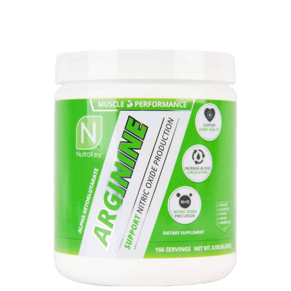 Foto 2 pulgar | Suplemento Pre Entrenamiento Nutrakey Arginina en Polvo 166 Servicios