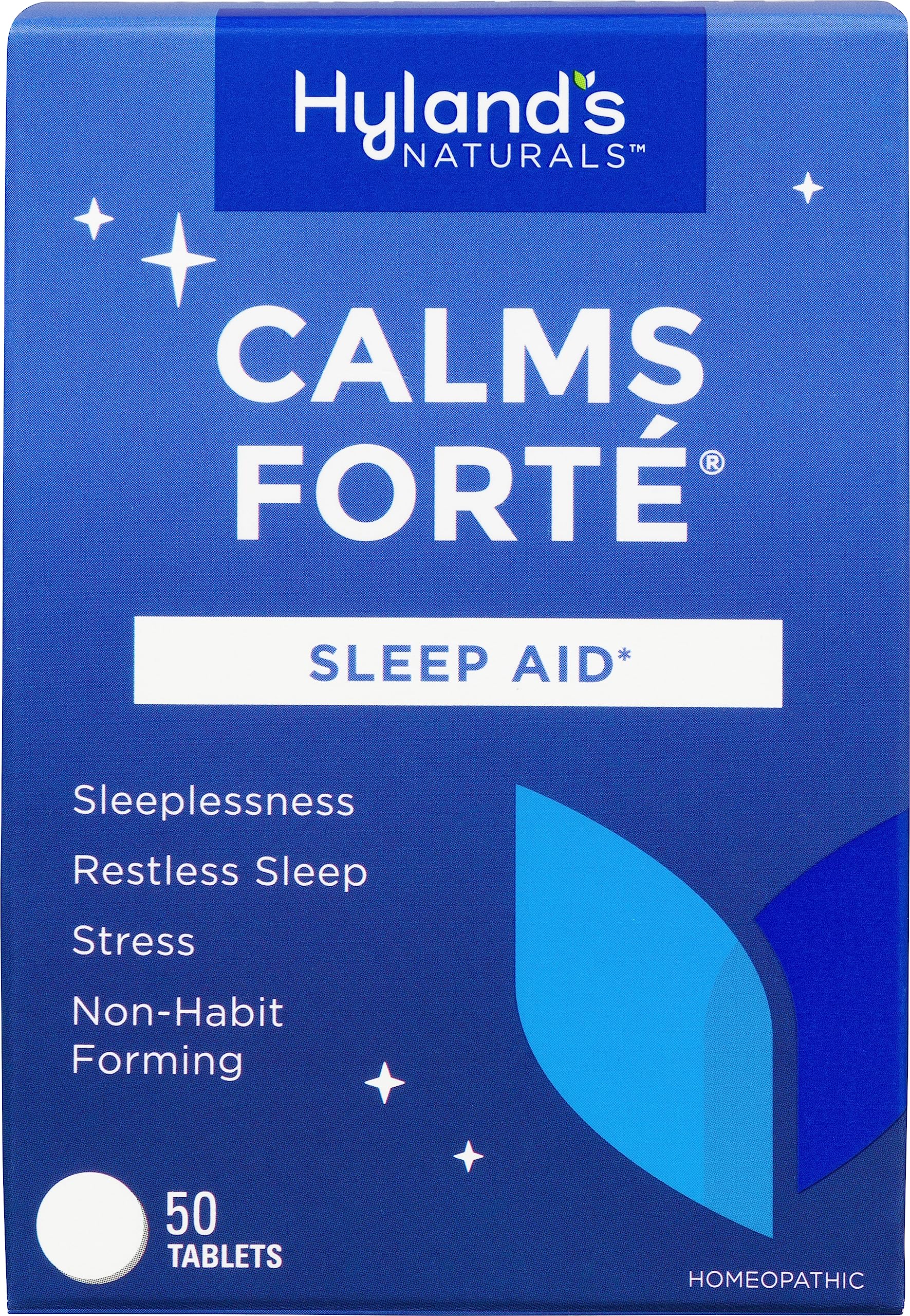 Foto 2 pulgar | Tabletas para Dormir Hyland's Calms Forte' Natural 50 Unidades - Venta Internacional