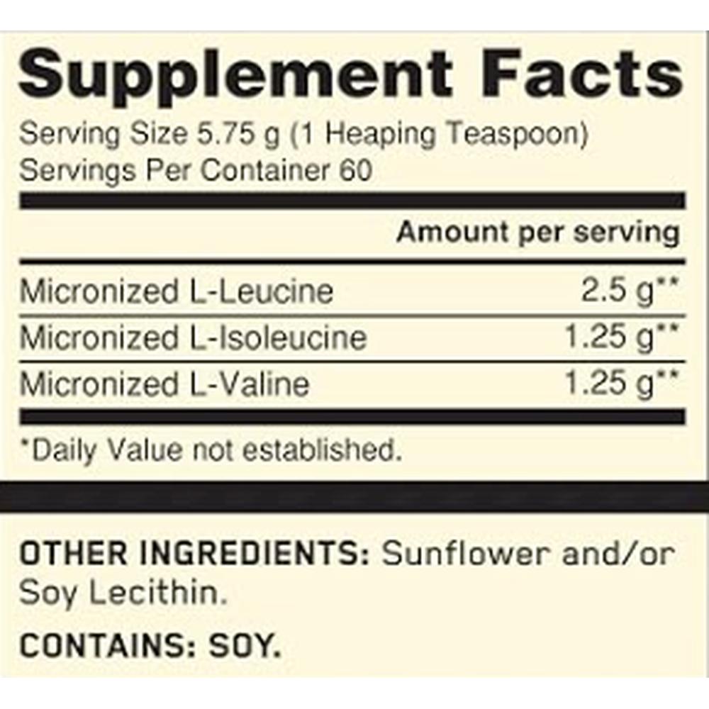 Foto 2 | Optimum Nutrition Instantized Bcaa 5000 Powder Aminoácidos 60 Serv