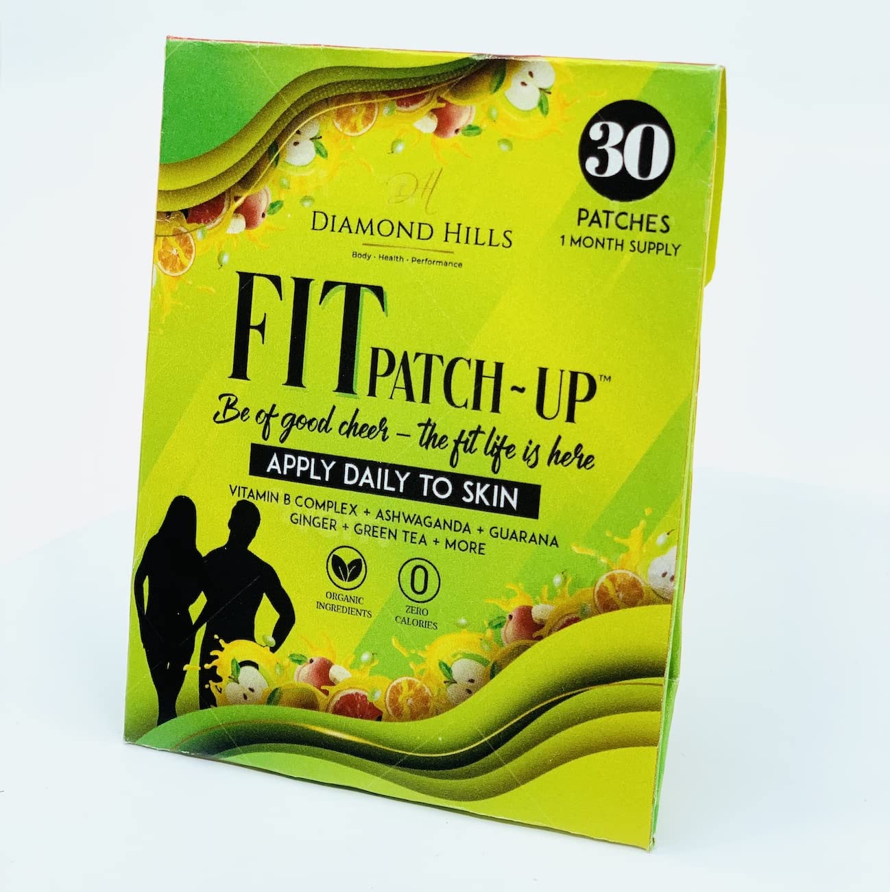 Foto 5 | Parches de Vitamina B12 Diamond Hills Fit Patch-up 30 Unidades - Venta Internacional