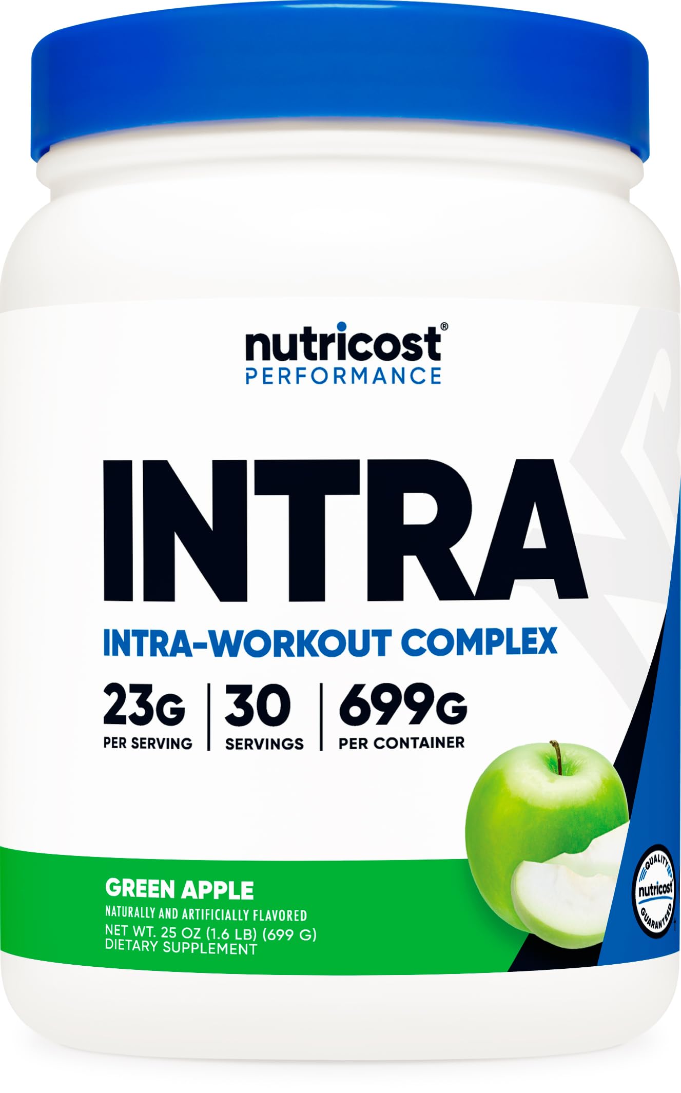 Foto 2 pulgar | Intra Workout Powder Nutricost 30 Porciones de Manzana Verde - Venta Internacional