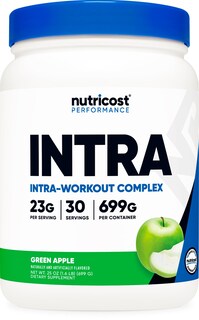 Foto 1 | Intra Workout Powder Nutricost 30 Porciones de Manzana Verde - Venta Internacional
