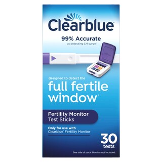 Foto 1 | Varillas de Prueba Clearblue 30 Unidades - Venta Internacional