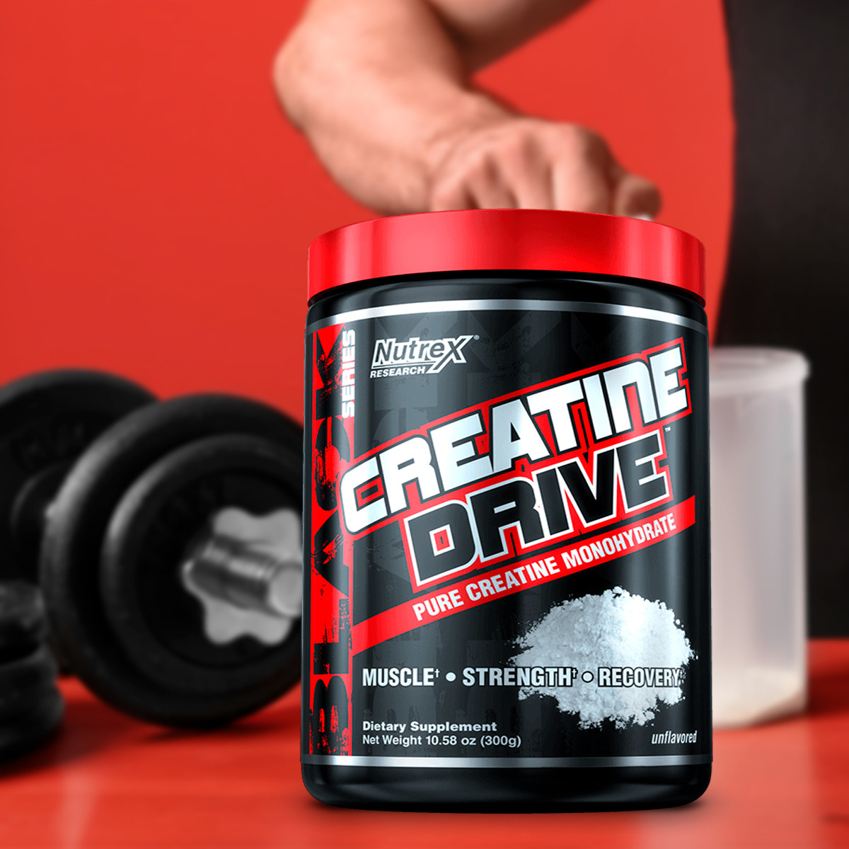 Creatina Nutrex Drive Nutrex Sin Sabor / Ni Colorante