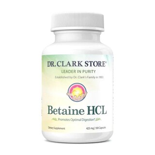 Foto 1 | Suplemento Dr Clark Store Betaine Hcl de 100 Cápsulas-Venta Internacional