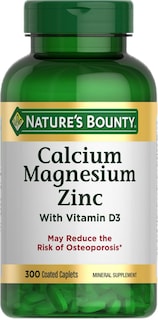 Foto 1 | Suplemento Nature's Bounty Calcio Magnesio Zinc y Vitamina D3 - Venta Internacional