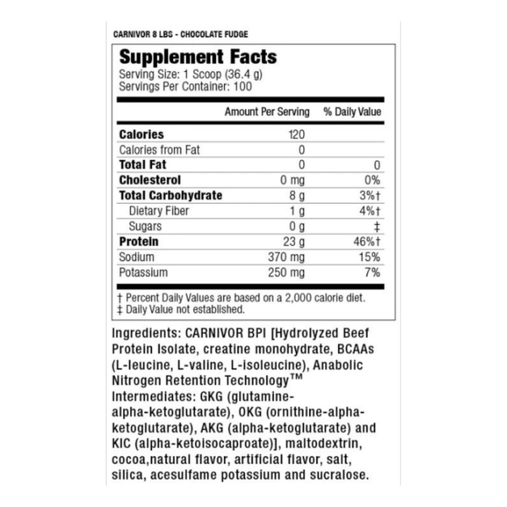 Foto 3 pulgar | Proteína Musclemeds Carnivor 8 Lb a Base Carne