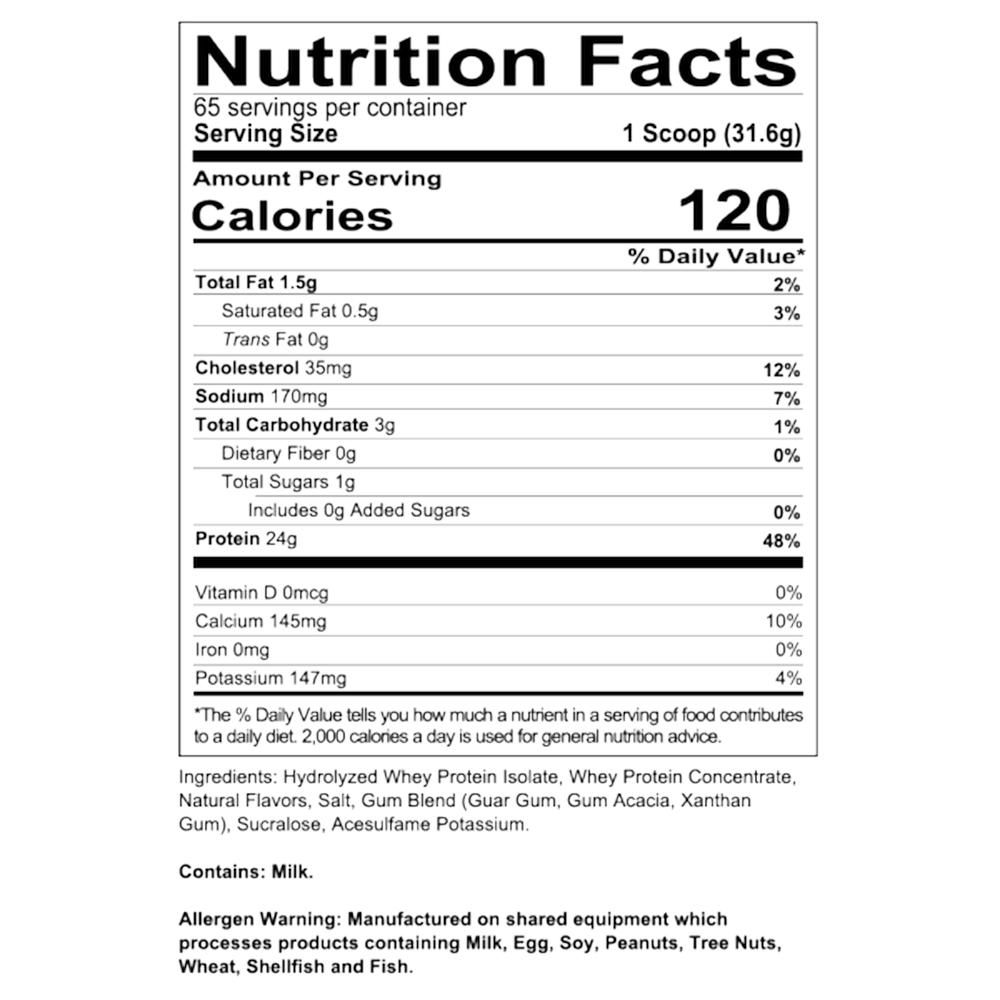 Foto 3 pulgar | Proteína Redcon1 Ration 4.5 Lb Baja en Carbohidratos