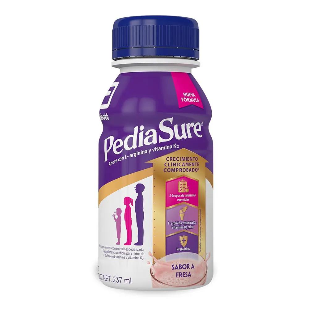 Foto 2 pulgar | Suplemento Alimenticio Pediasure Plus Sabor Fresa 237 Ml