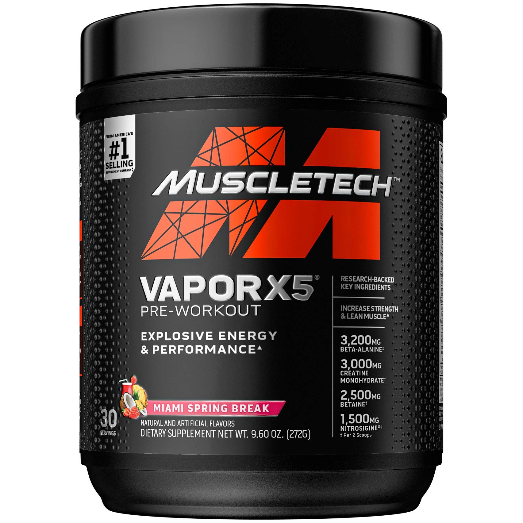 Foto 2 pulgar | Polvo para Antes de Entrenar Muscletech Vapor X5 - Venta Internacional