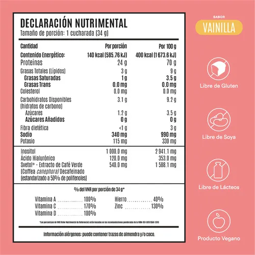 Foto 8 pulgar | Birdman Proteína Vegetal Fitmingo 1020g Sabor Vainilla