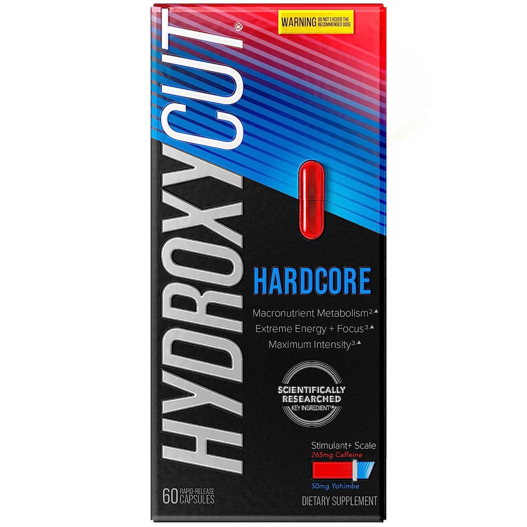 Foto 2 pulgar | Suplemento Hydroxycut Hardcore 60 Cápsulas - Venta Internacional.