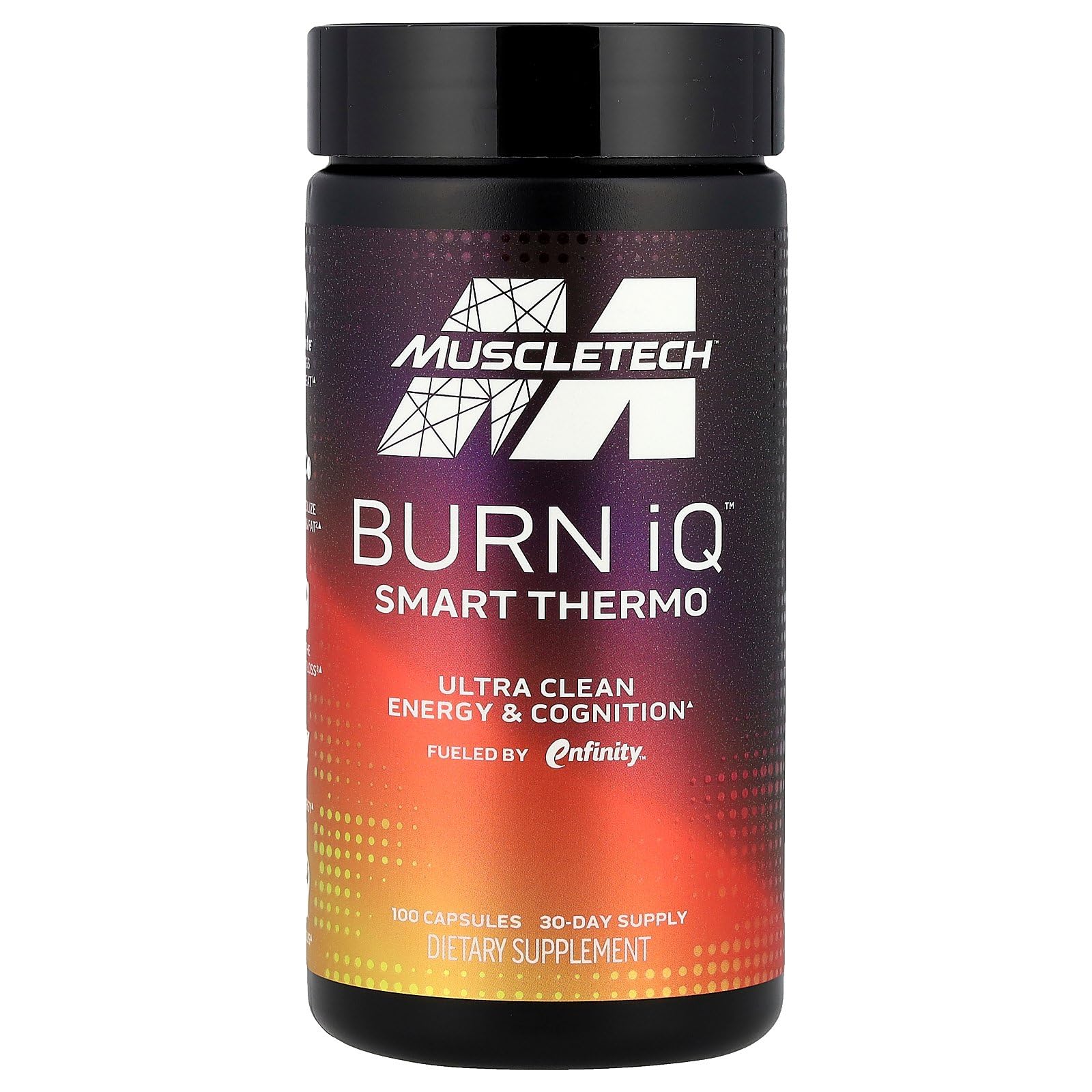 Foto 2 pulgar | Suplemento Muscletech Burn Iq Smart Thermo 100 Tabletas - Venta Internacional.
