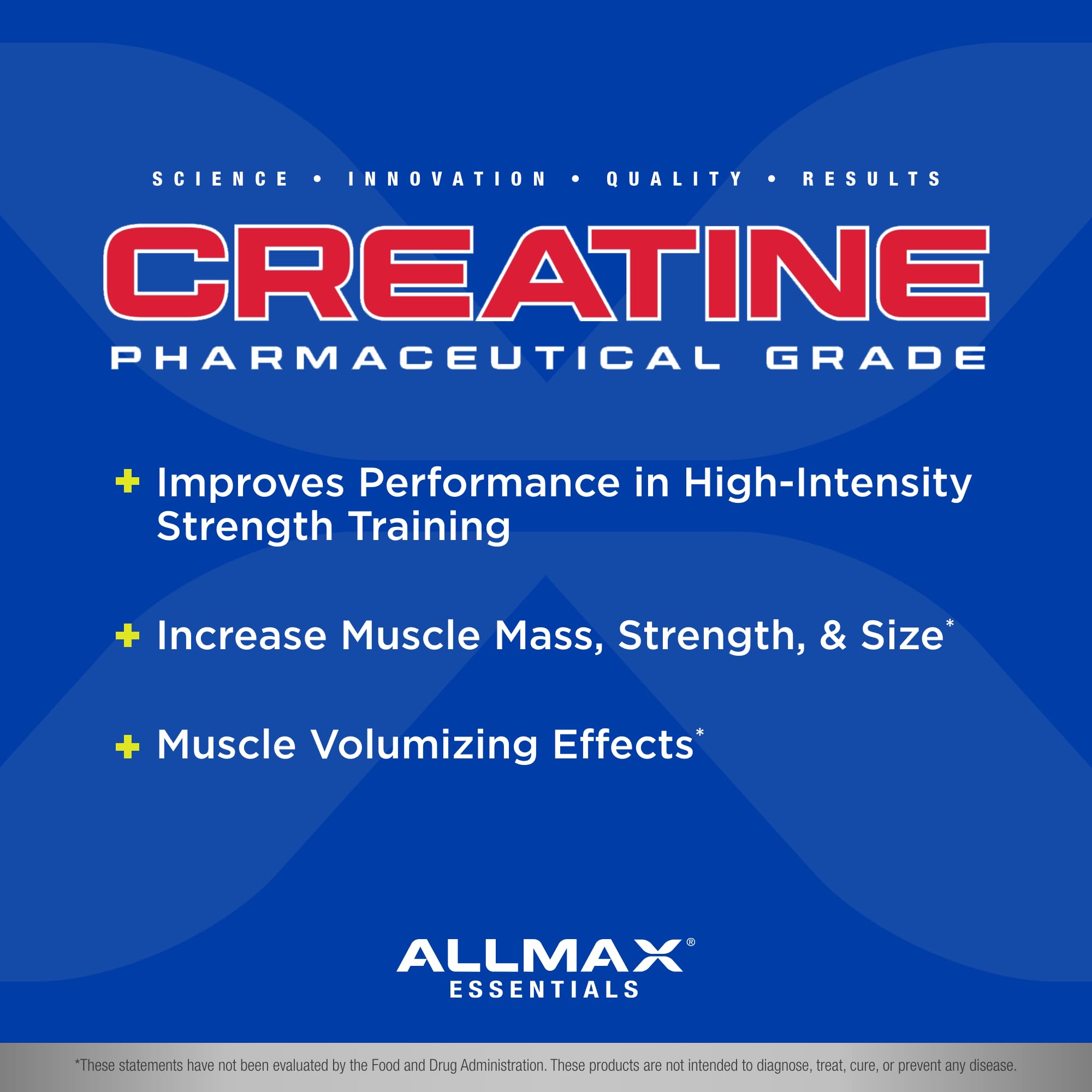 Foto 4 pulgar | Polvo Micronizado De Monohidrato De Creatina 400 G - Allmax Nutrition - Venta Internacional.
