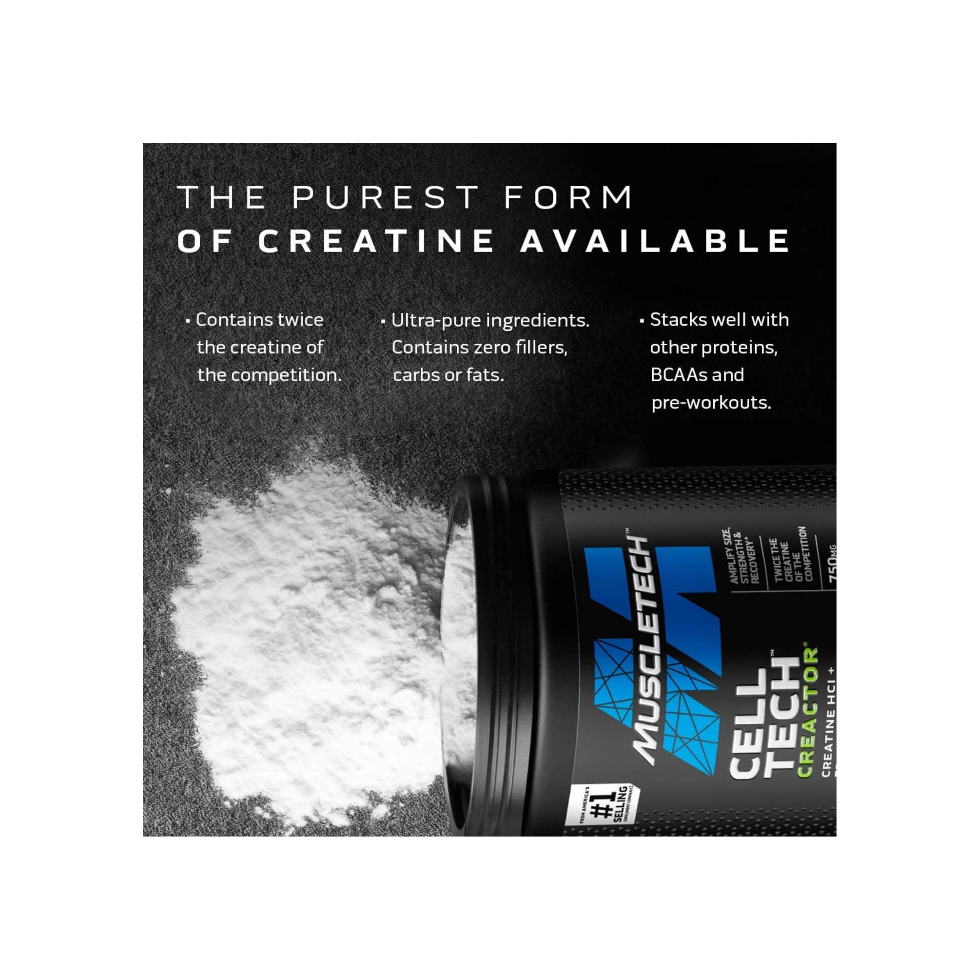 Foto 5 pulgar | Suplemento Muscle Builder Muscletech Cell-tech Creactor - Venta Internacional.