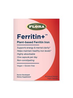 Foto 1 | Suplemento Flora Iron Ferritin+ A Base De Plantas 30 Cápsulas - Venta Internacional.