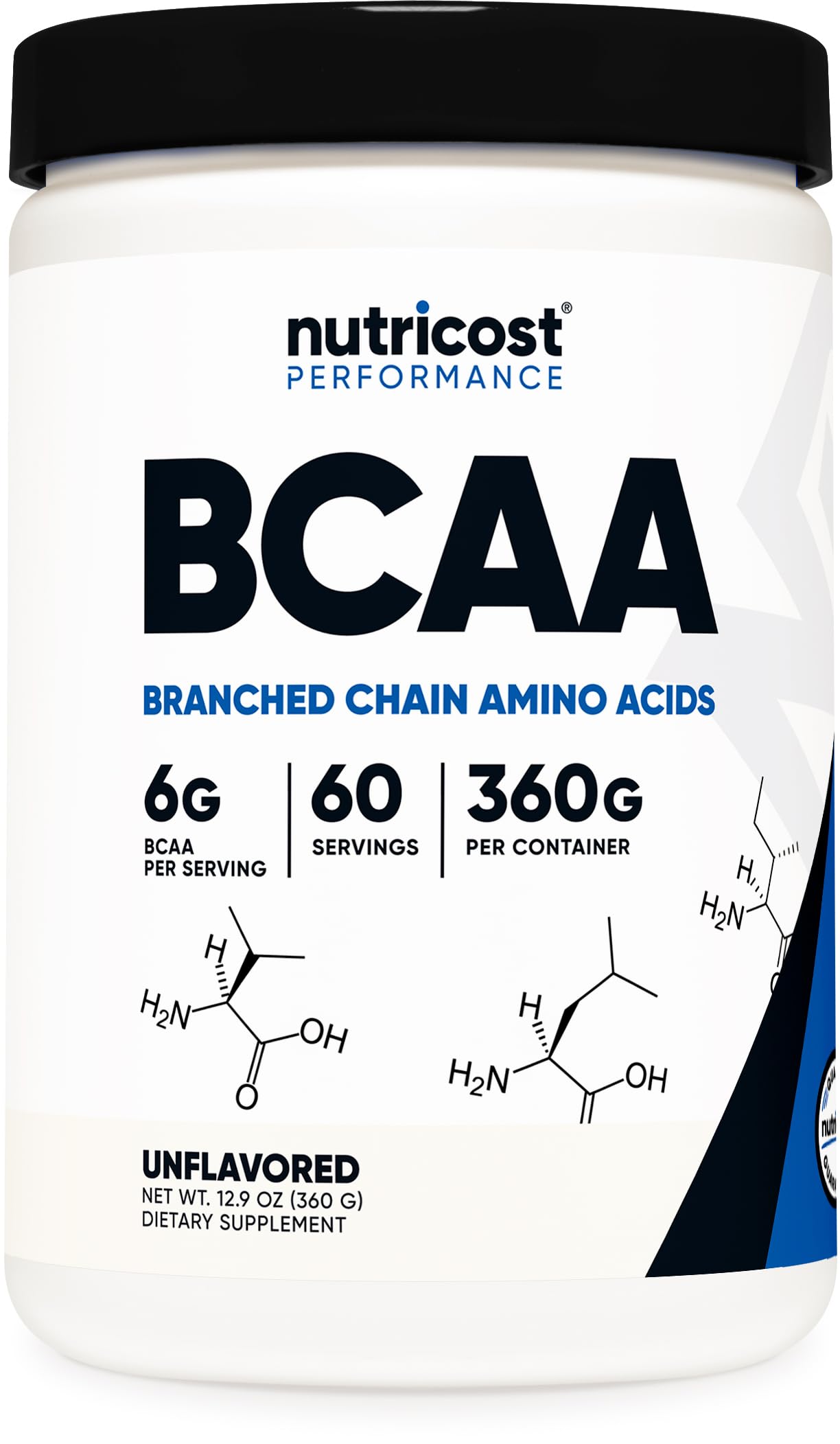 Foto 2 pulgar | Suplemento Bcaa en Polvo Nutricost Sin Sabor 60 Porciones - Venta Internacional