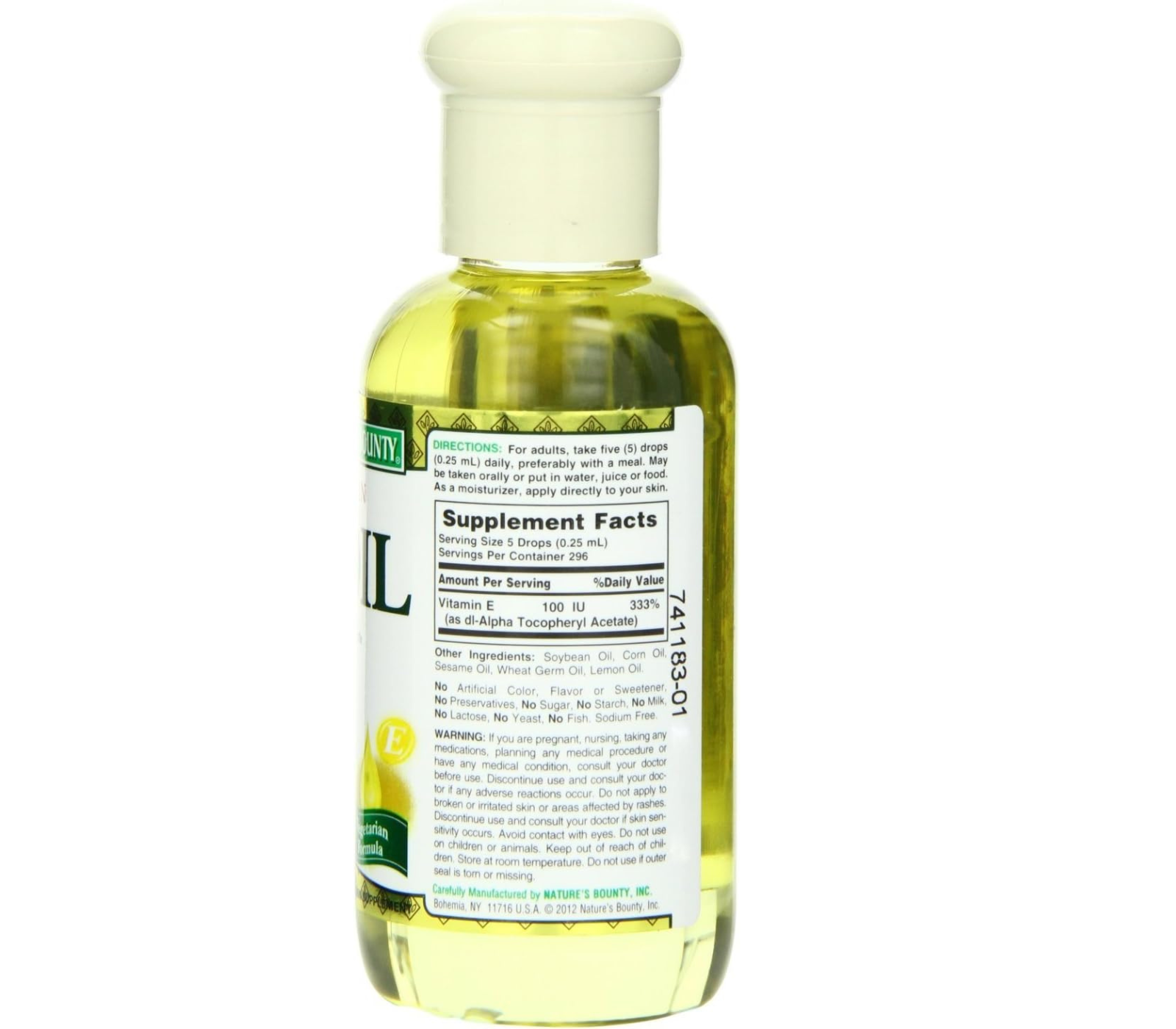 Foto 2 | Aceite de Vitamina E Nature's Bounty 30 000 Ui 75 ml Antioxidante - Venta Internacional