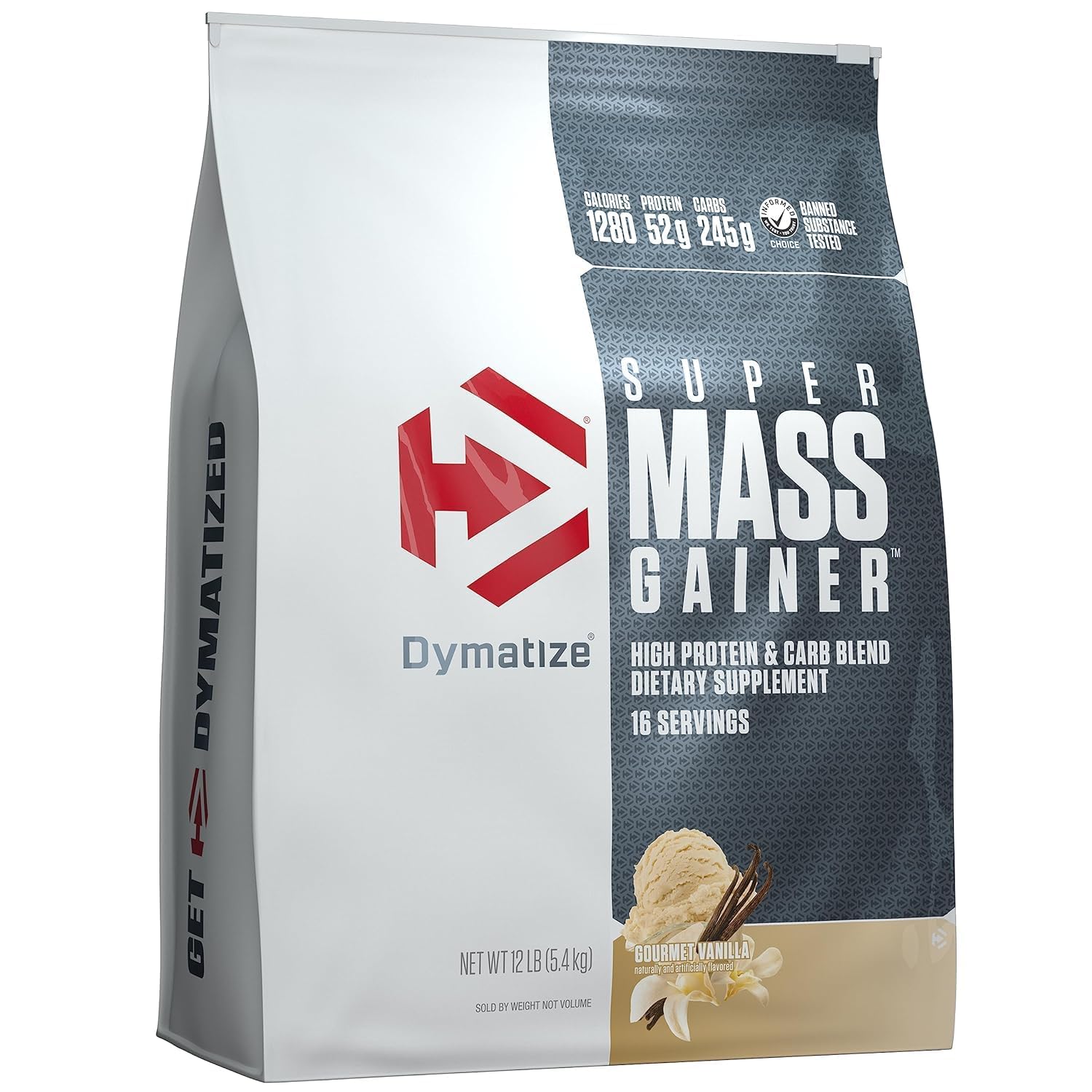 Foto 2 pulgar | Proteína Dymatize Super Mass Gainer 5,4 Kg 1280 Cal - Venta Internacional