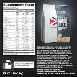 Foto 5 | Proteína Dymatize Super Mass Gainer 5,4 Kg 1280 Cal - Venta Internacional