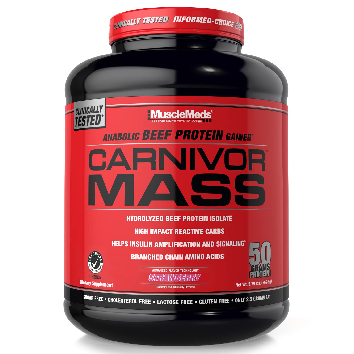 Foto 2 pulgar | Suplemento MuscleMeds Carnivor Mass 2628 g-Venta Internacional