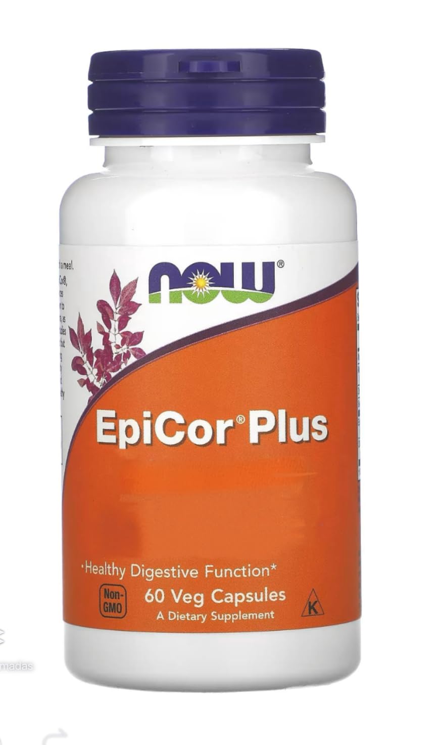 Complemento Now Epicor Plus Immunity con Vitamina C 60 Cápsulas - Venta Internacional