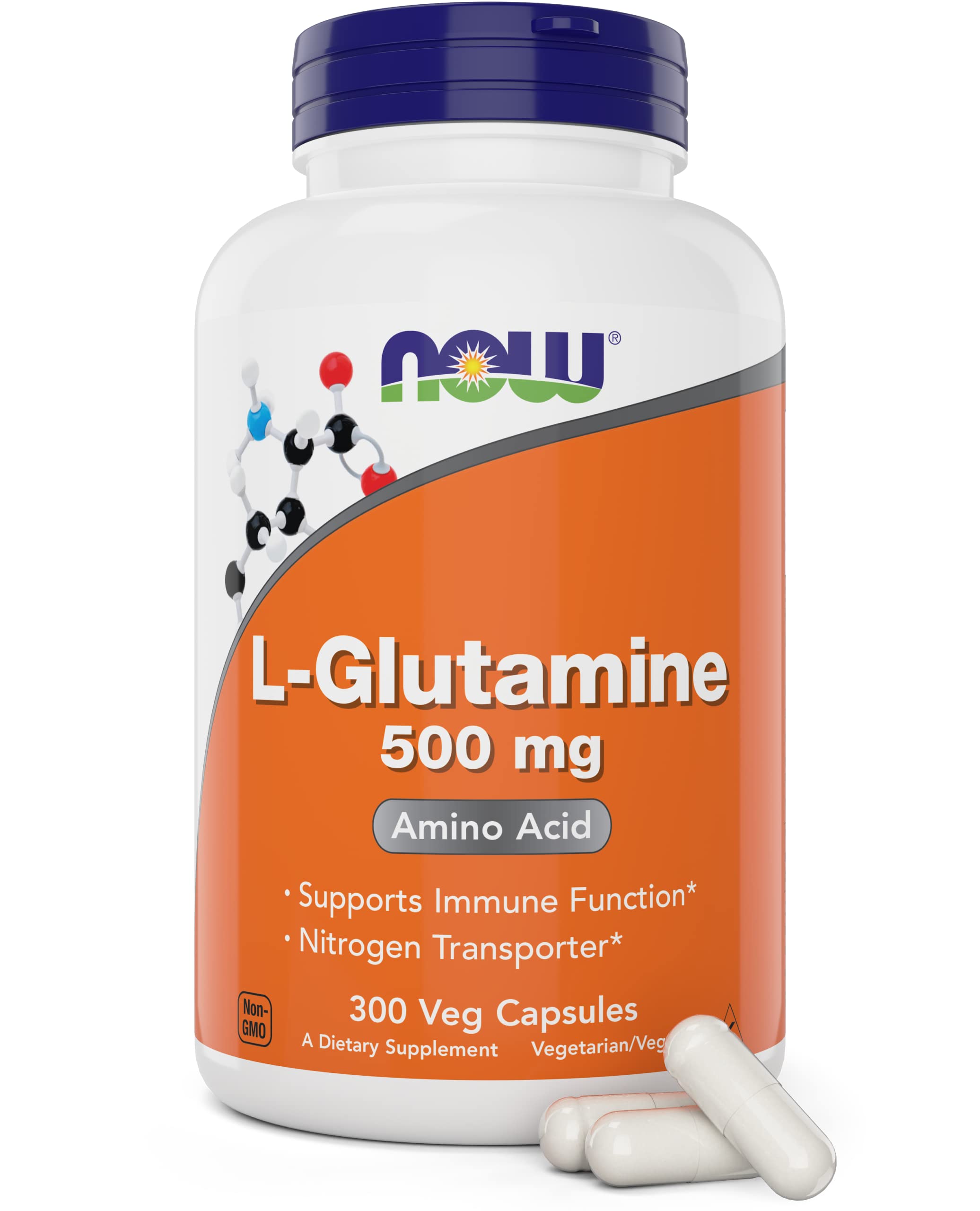 Foto 2 pulgar | Suplemento de L-glutamina 500 mg 300 Cápsulas  - Venta Internacional