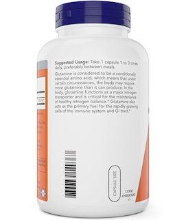 Foto 3 | Suplemento de L-glutamina 500 mg 300 Cápsulas - Venta Internacional